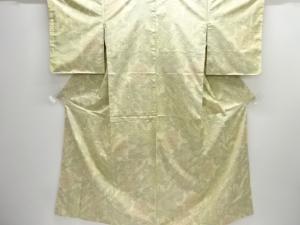 枝花模様織り出し本場大島紬着物